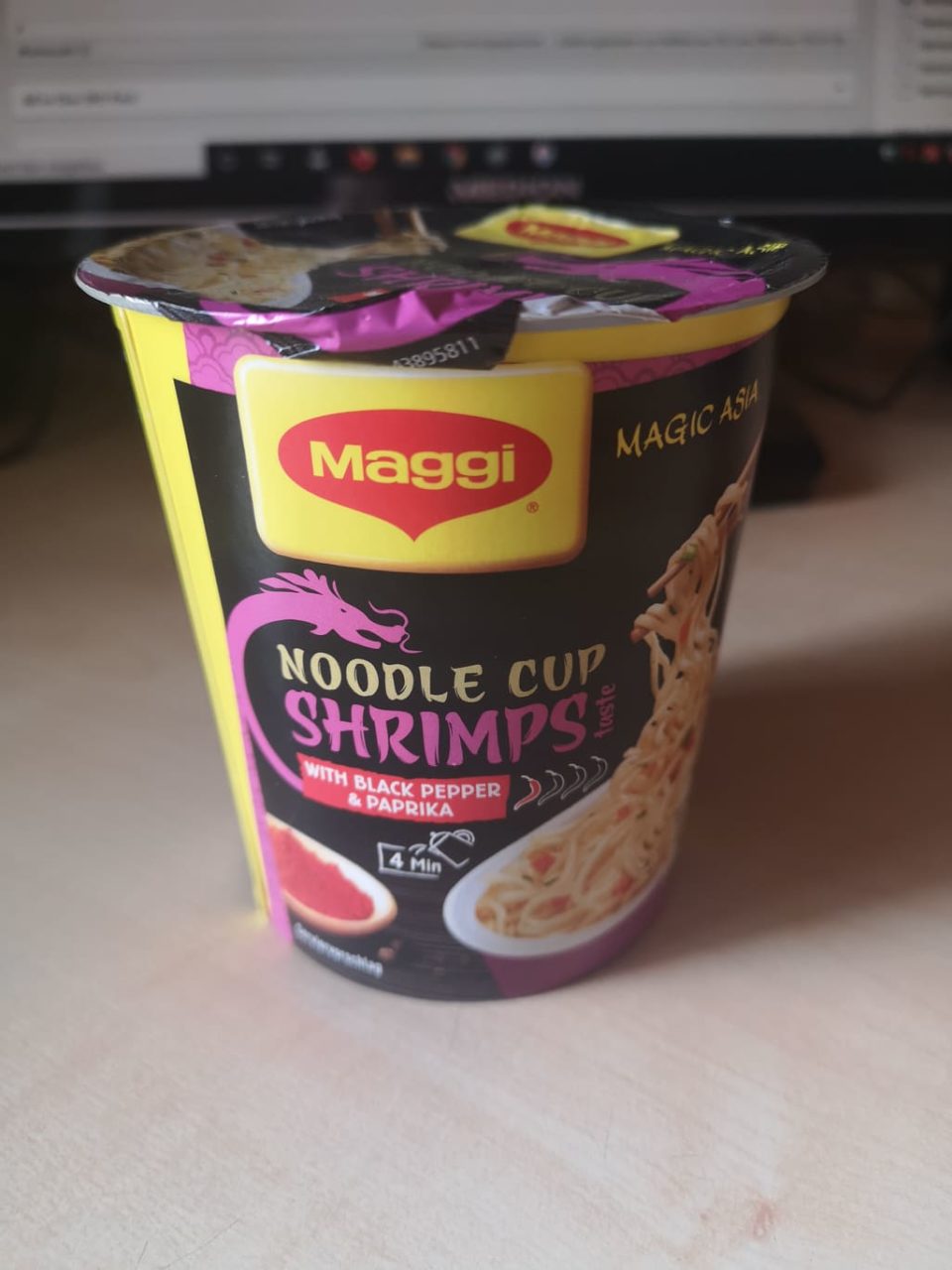 #1819: Maggi Magic Asia "Noodle Cup Shrimps Taste" (2020) | Die heiße