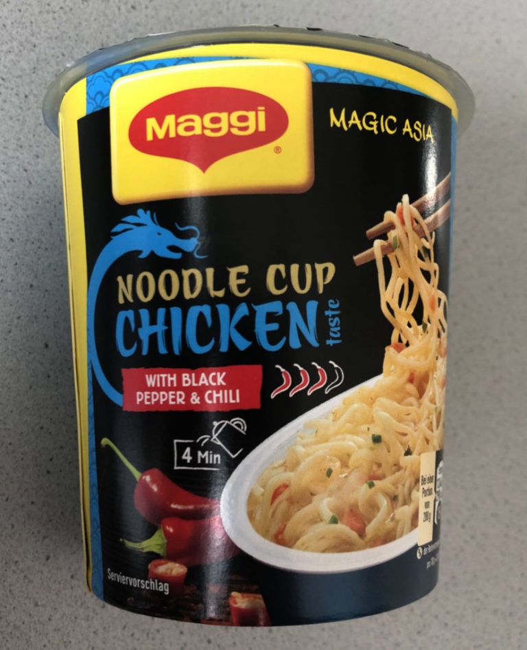 #1565: Maggi Magic Asia „Noodle Cup Chicken Taste with Black Pepper